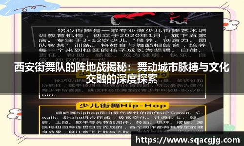 西安街舞队的阵地战揭秘：舞动城市脉搏与文化交融的深度探索