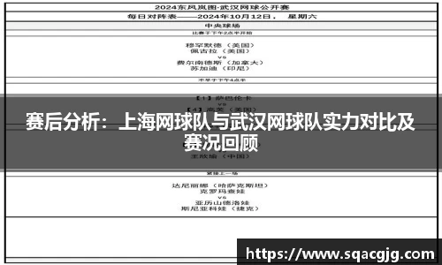 赛后分析：上海网球队与武汉网球队实力对比及赛况回顾